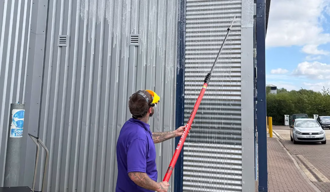 Clifton Elevates Exterior Cleaning with Cutting-Edge Foam Wash System